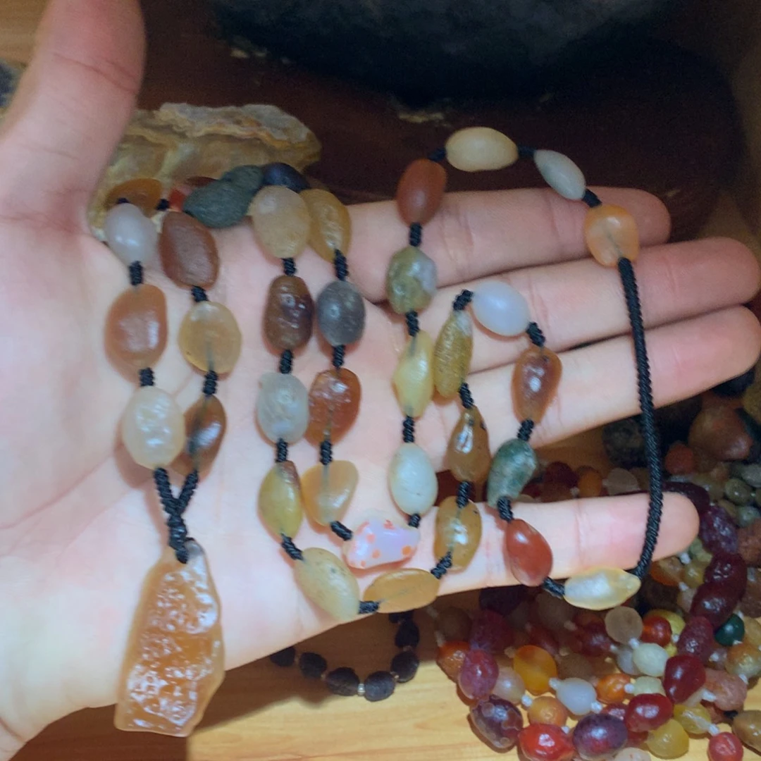 玛瑙/玉髓未镶嵌阿拉善戈壁玛瑙