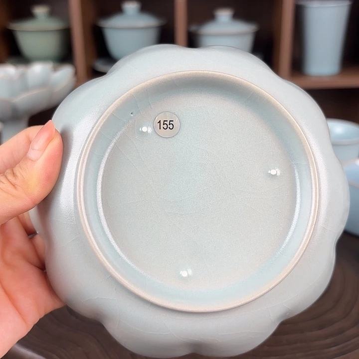 盘仿古釉莲花洗二级品特价155