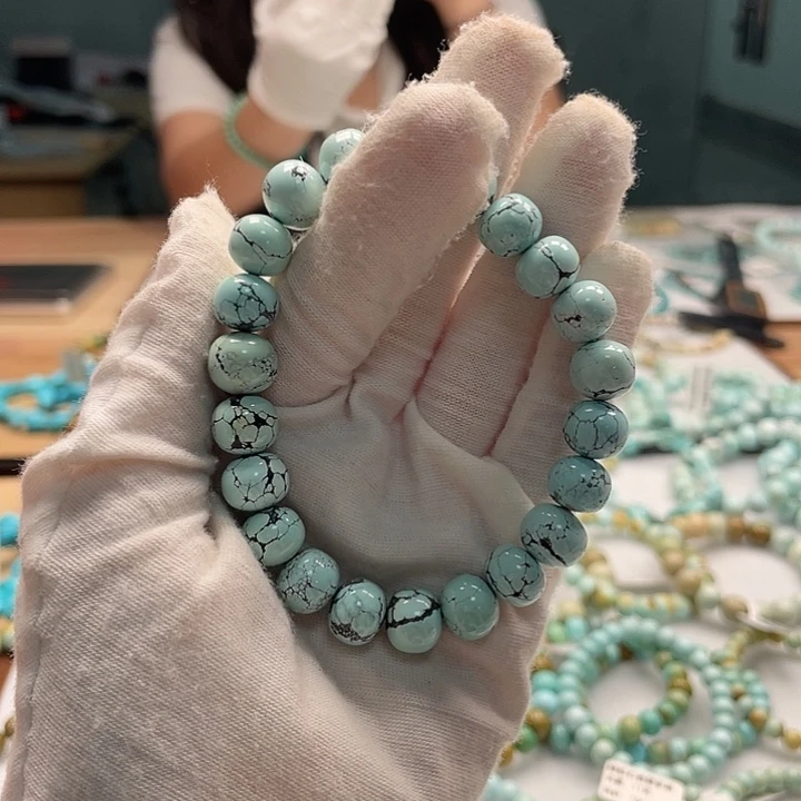 未镶嵌绿松石手链