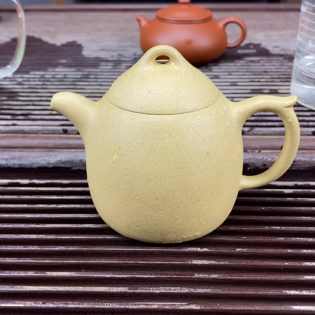 茶壶紫砂宜兴原矿紫砂壶秦权230c全手