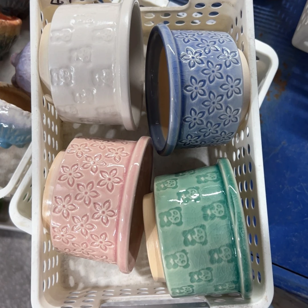 陶瓷多肉小花盆@@2197