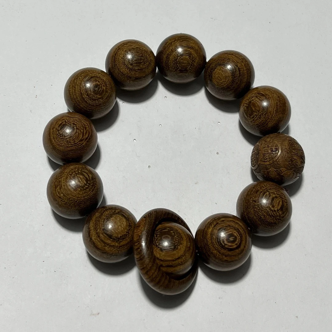 B659金丝檀木 2.0cm手串  跑环款