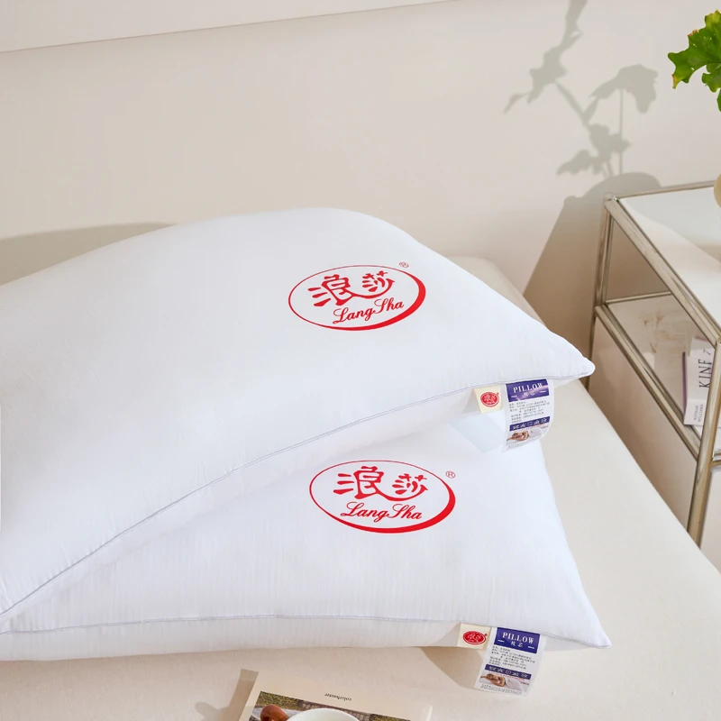 纤维棉枕高弹枕枕头酒店成人机洗家用学生床上中枕