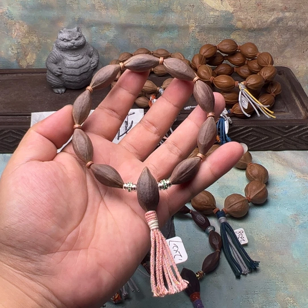 手串/手链橄榄核紫皮紫核小尺寸12*27
