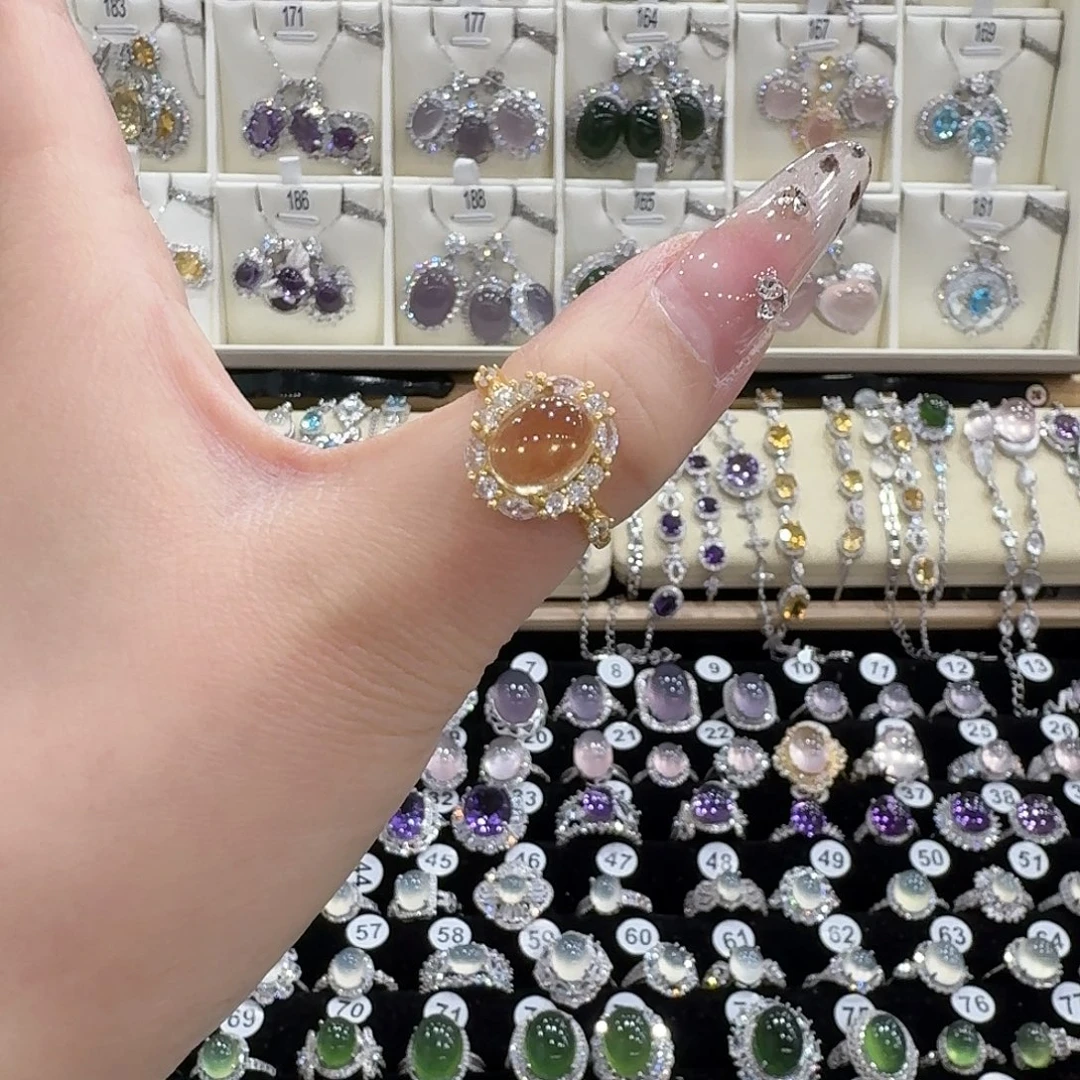 随***）蛇纹石玉银S925镶嵌吊坠(赠链)