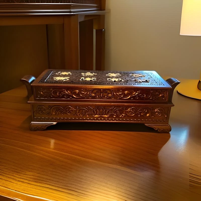 《大款浮雕吉祥八宝带香篆工具》多坤苏工《王明》红铜香篆炉居家香薰