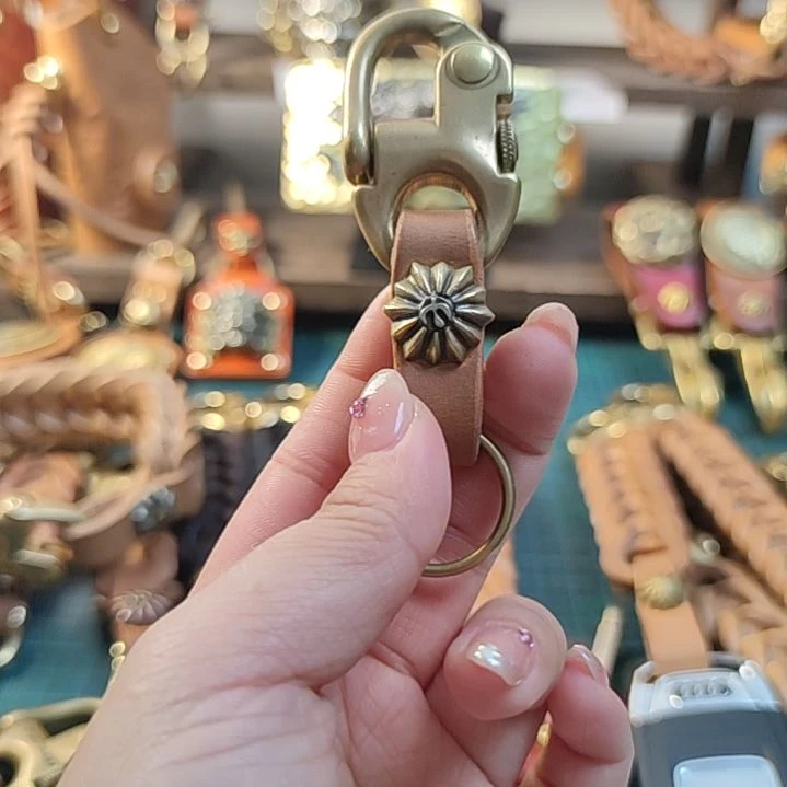 龙骨钥匙链编织款