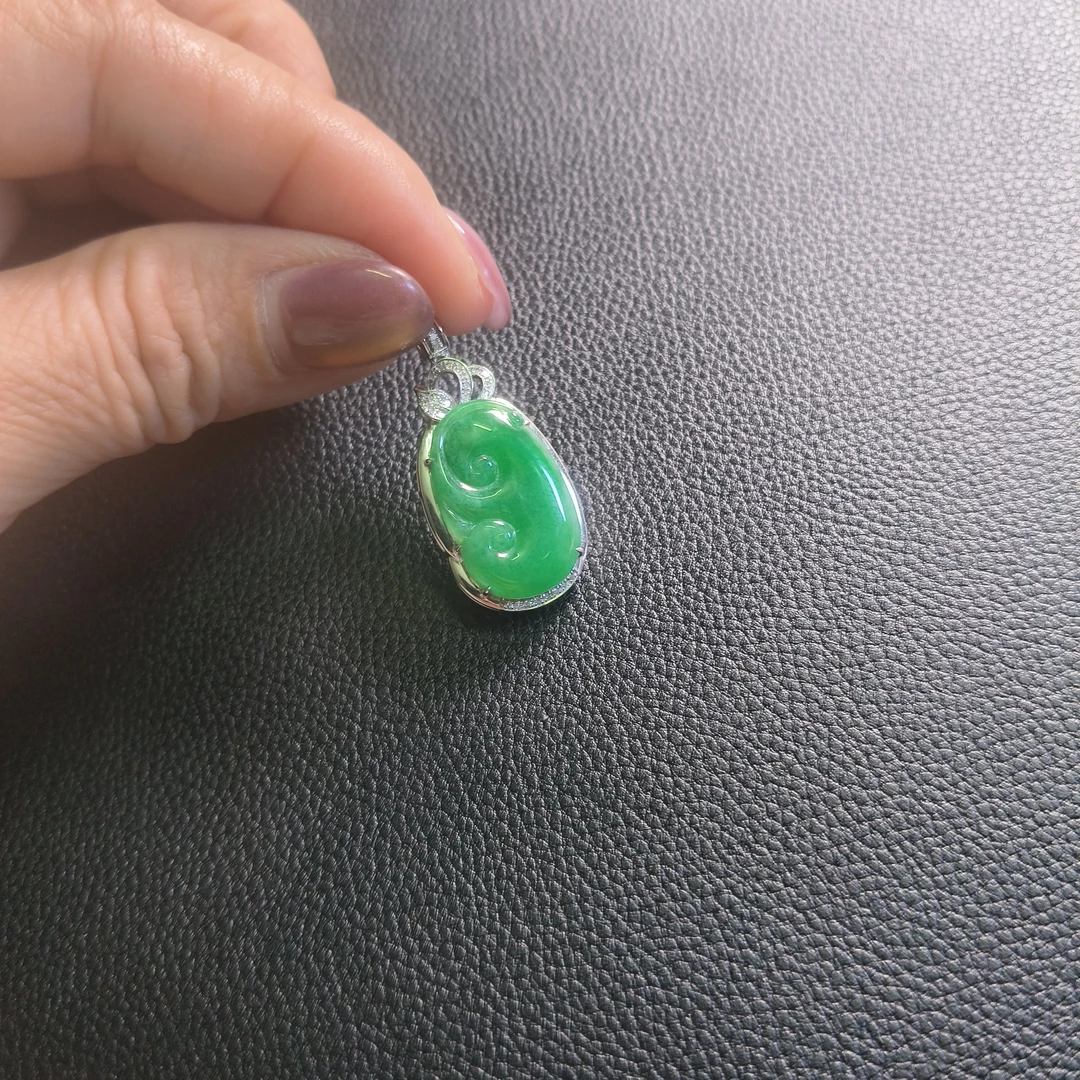 天然缅甸翡翠A货私人定制加工费链接