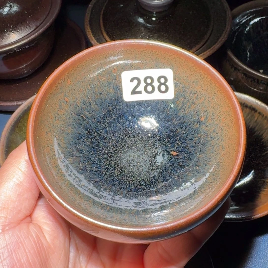 小雨茶盏手工柴烧