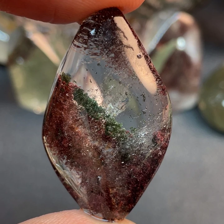 水晶颈饰未镶嵌心**生