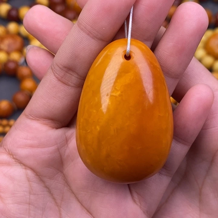 蜜蜡未镶嵌裸石蜜蜡L
