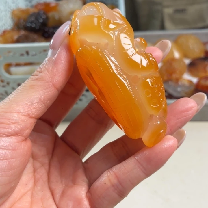 玛瑙/玉髓未镶嵌吊坠(不含链)