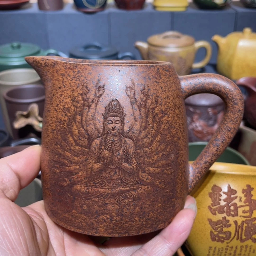 原矿紫砂手工主人杯