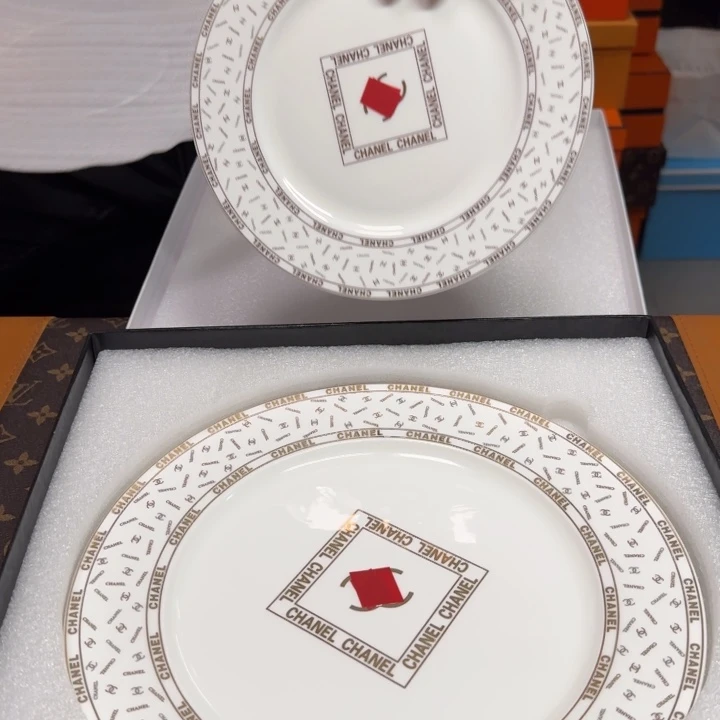 瓷欧美陶瓷餐具摆件100