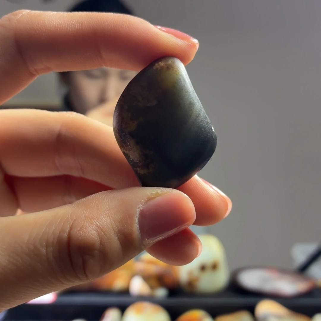 和田玉未镶嵌挂件18g