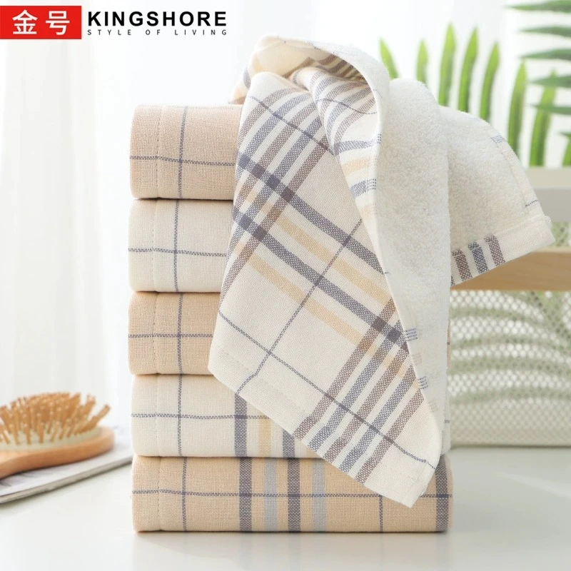 金号毛巾柔软吸水纱布毛巾成人家用纯棉加厚面巾高档情侣简约