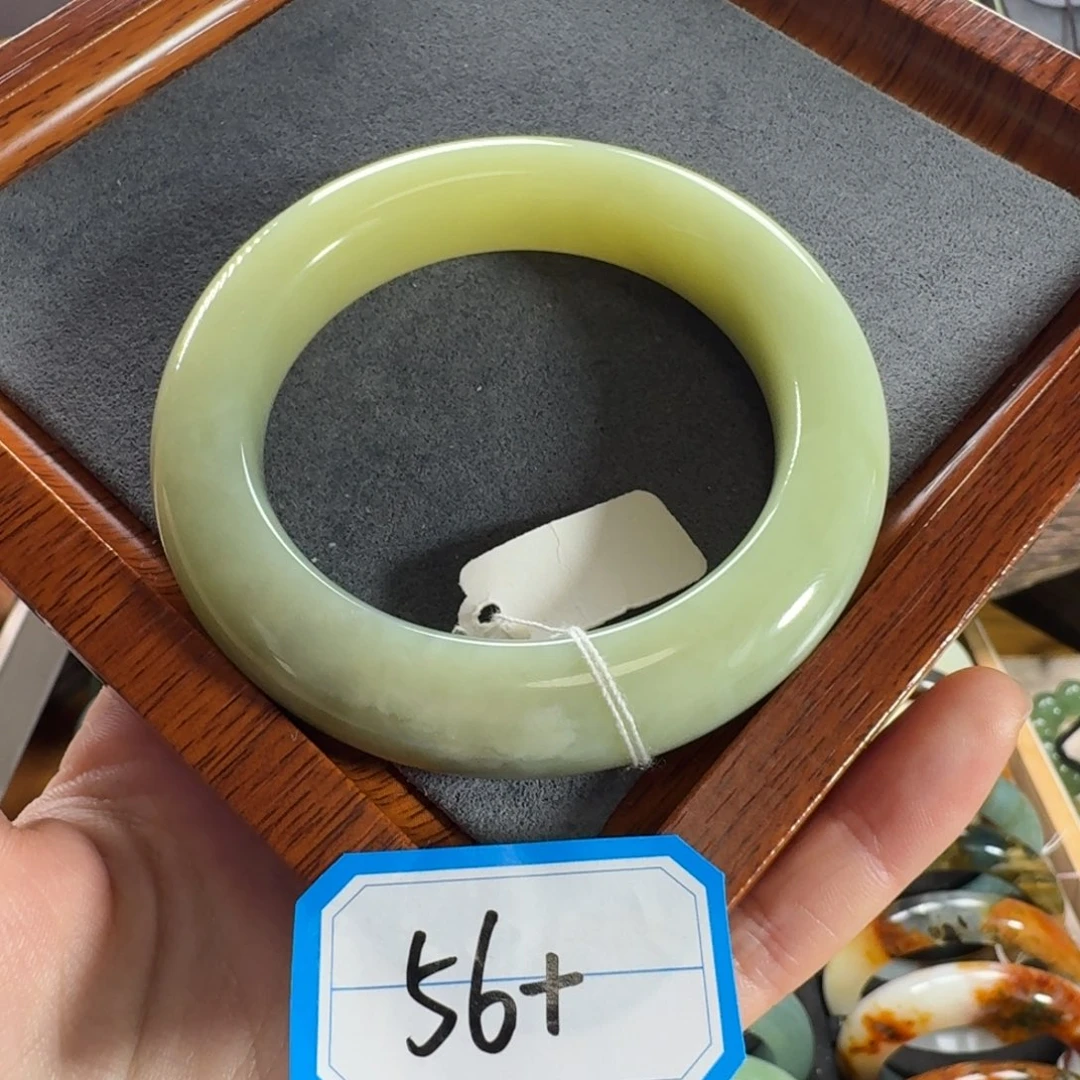 蛇纹石玉合金手镯