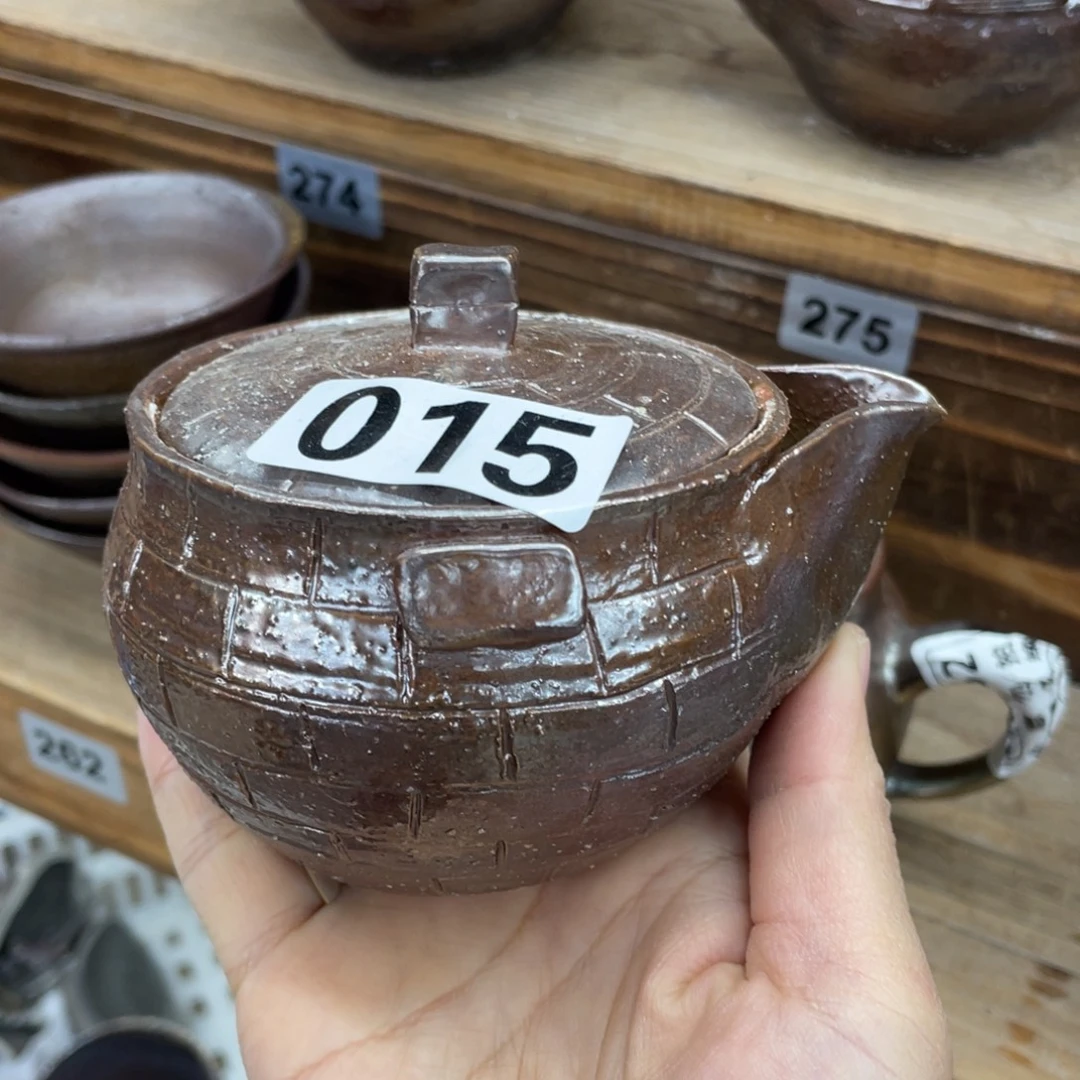 陶纯手工柴烧茶壶茶具