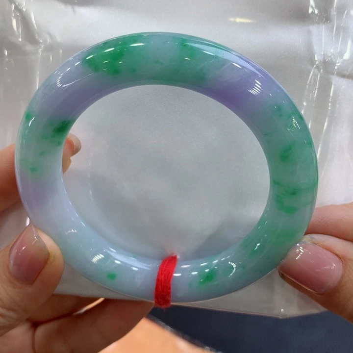 未镶嵌手镯翡翠翡翠手镯55圆条