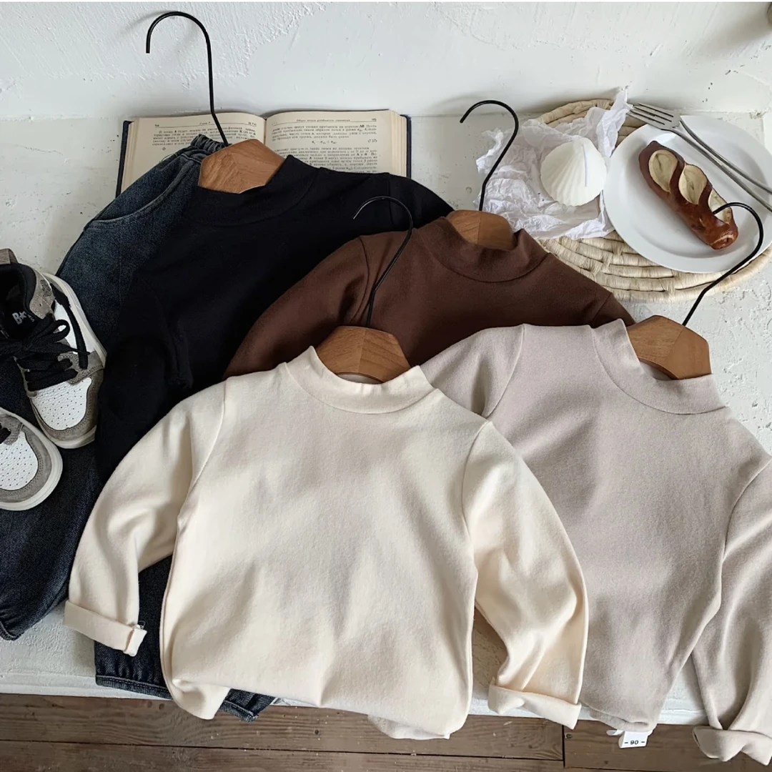 Q1091#MY-33119K杏色裤子品牌童装