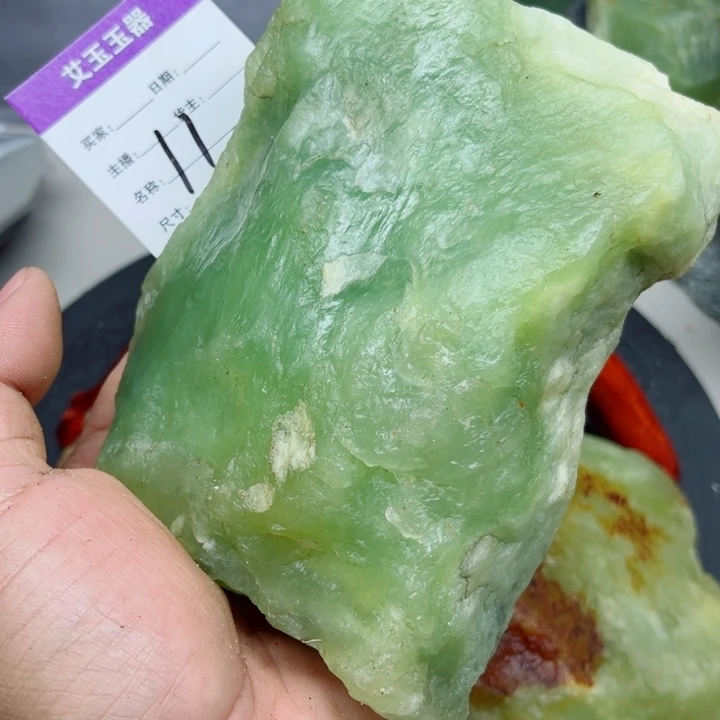 潇***山蛇纹石玉合金岫玉
