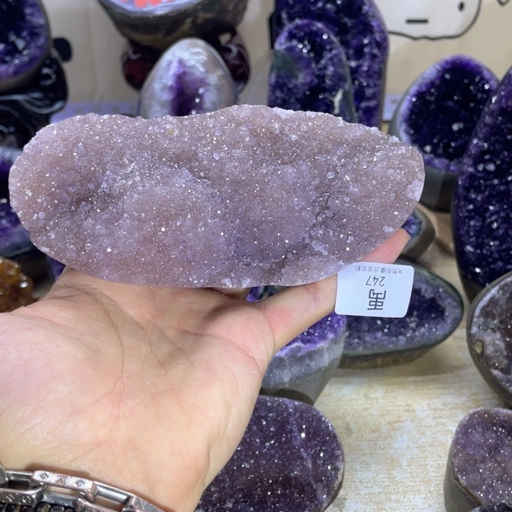 未镶嵌珠宝半成品紫晶