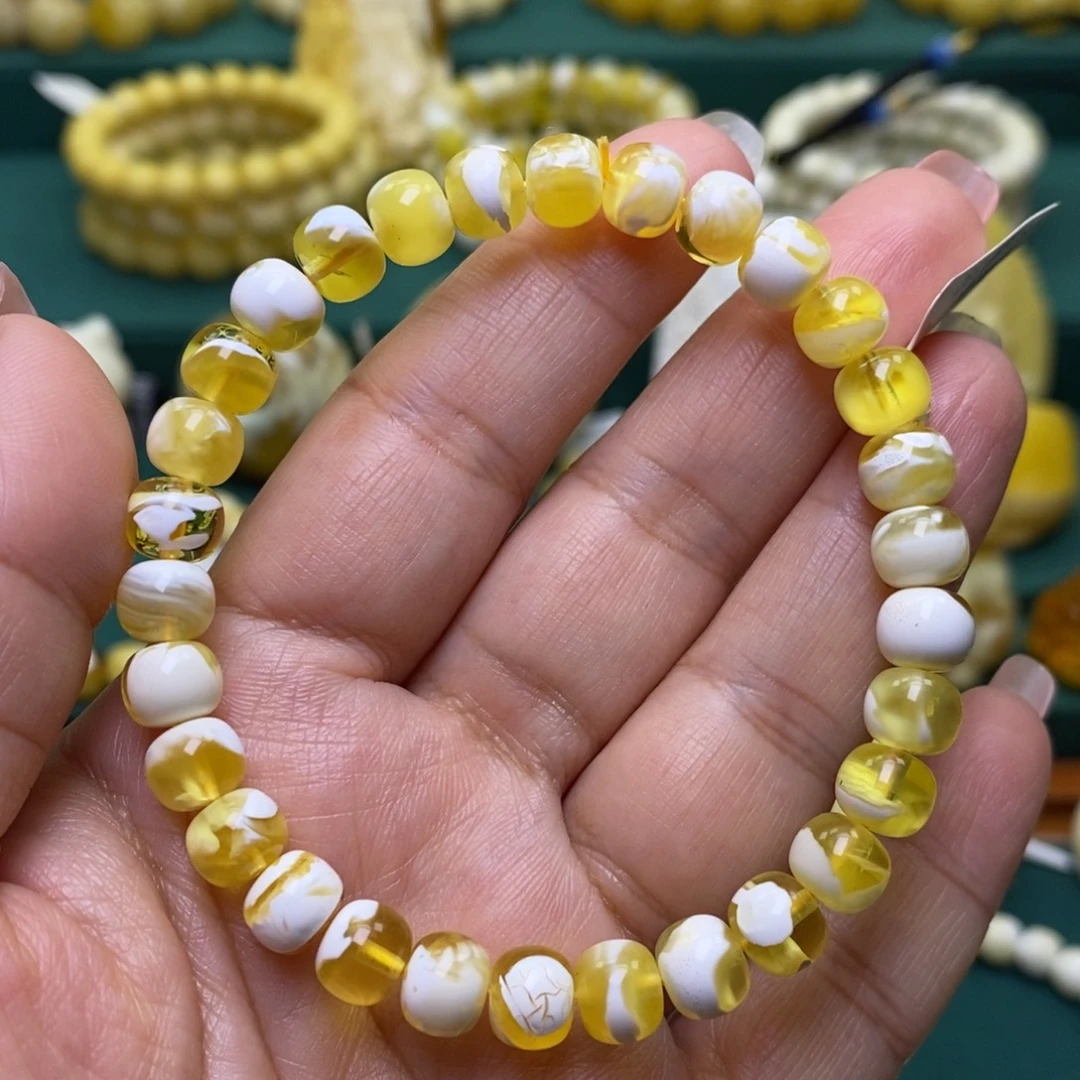 蜜蜡未镶嵌裸石7,5➕