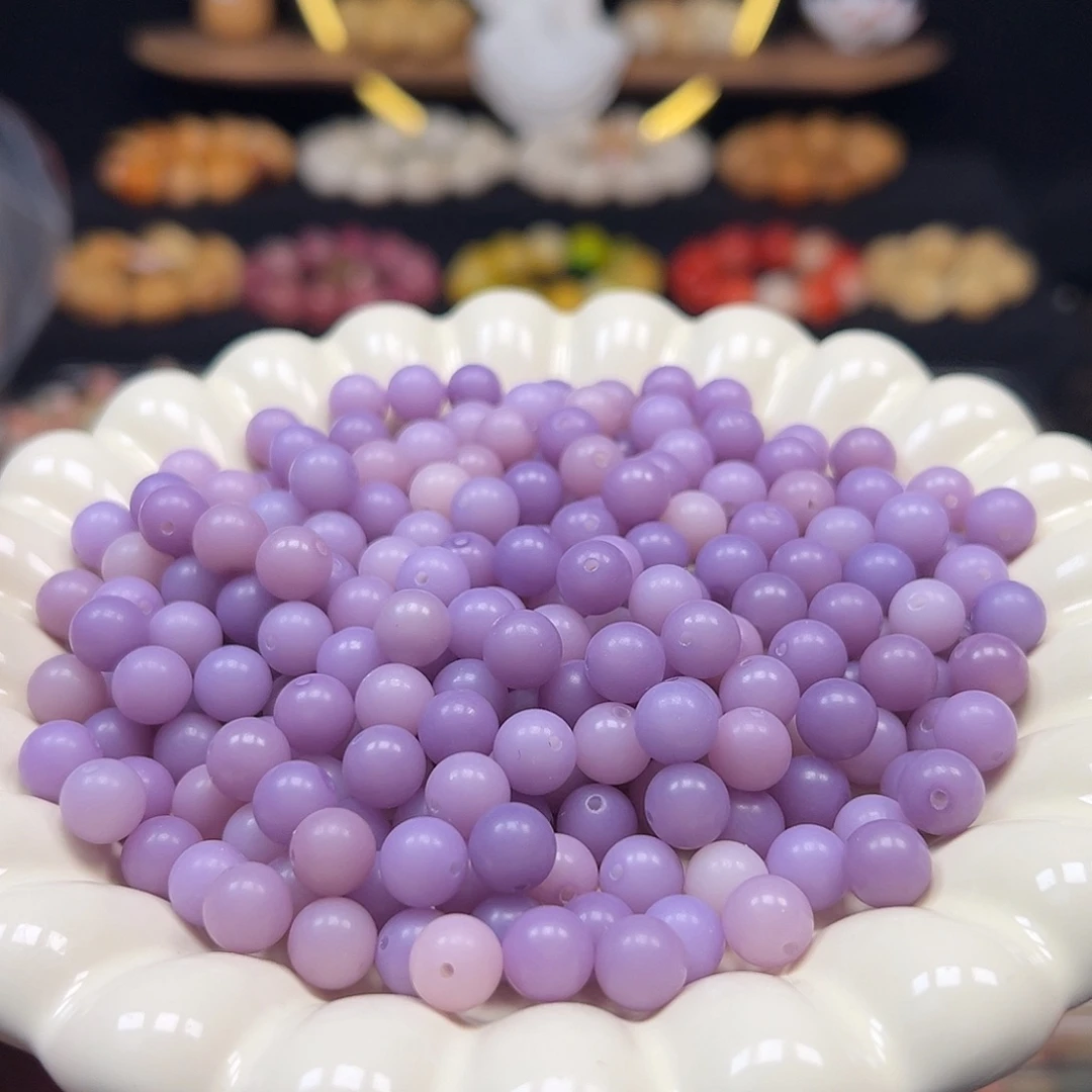 手串菩提根/象牙果卡8紫玉圆150颗