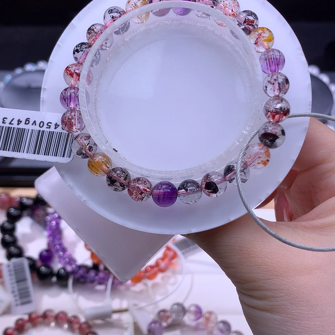 未镶嵌手串发晶超七