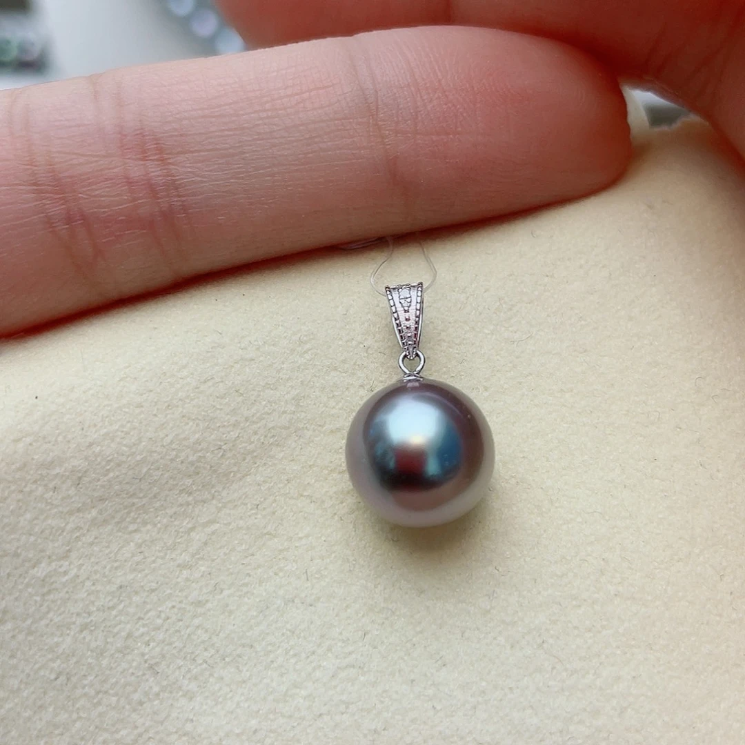 18K金镶嵌颈饰海水珍珠w68