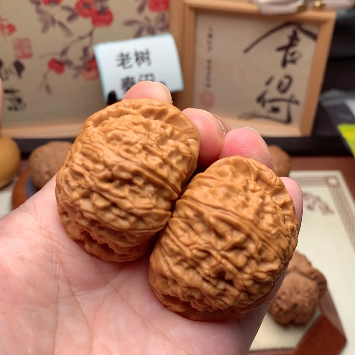 文玩核桃把件＆***＆白狮子全品  1号