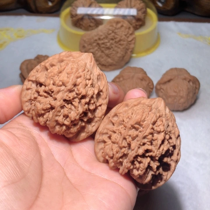 圓***把件文玩核桃45满天星