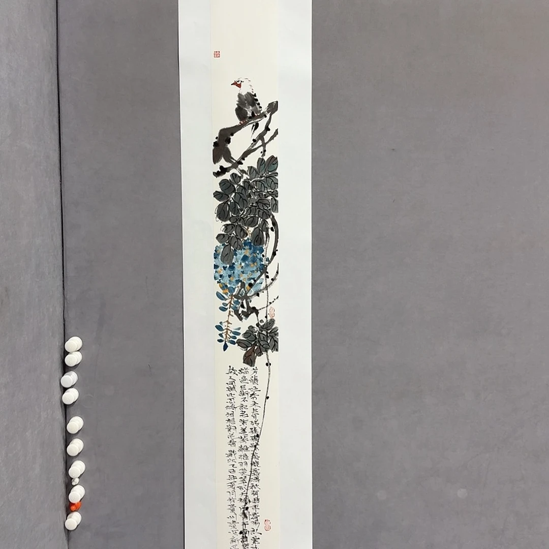国画亲笔手绘放心去藏