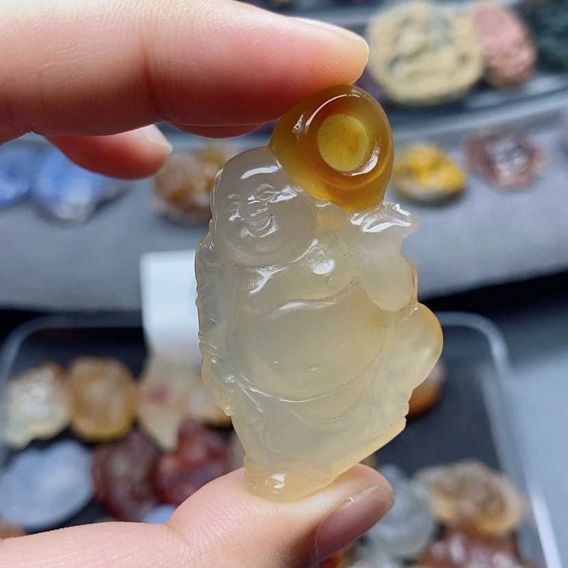 【闪购商品】未镶嵌定制玛瑙吊坠