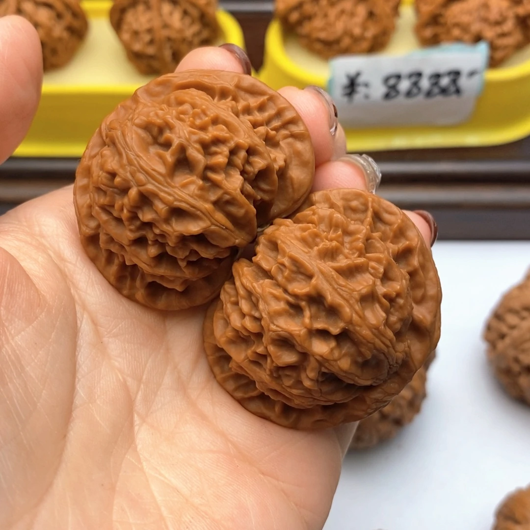 文玩核桃把件43尺全品宫灯