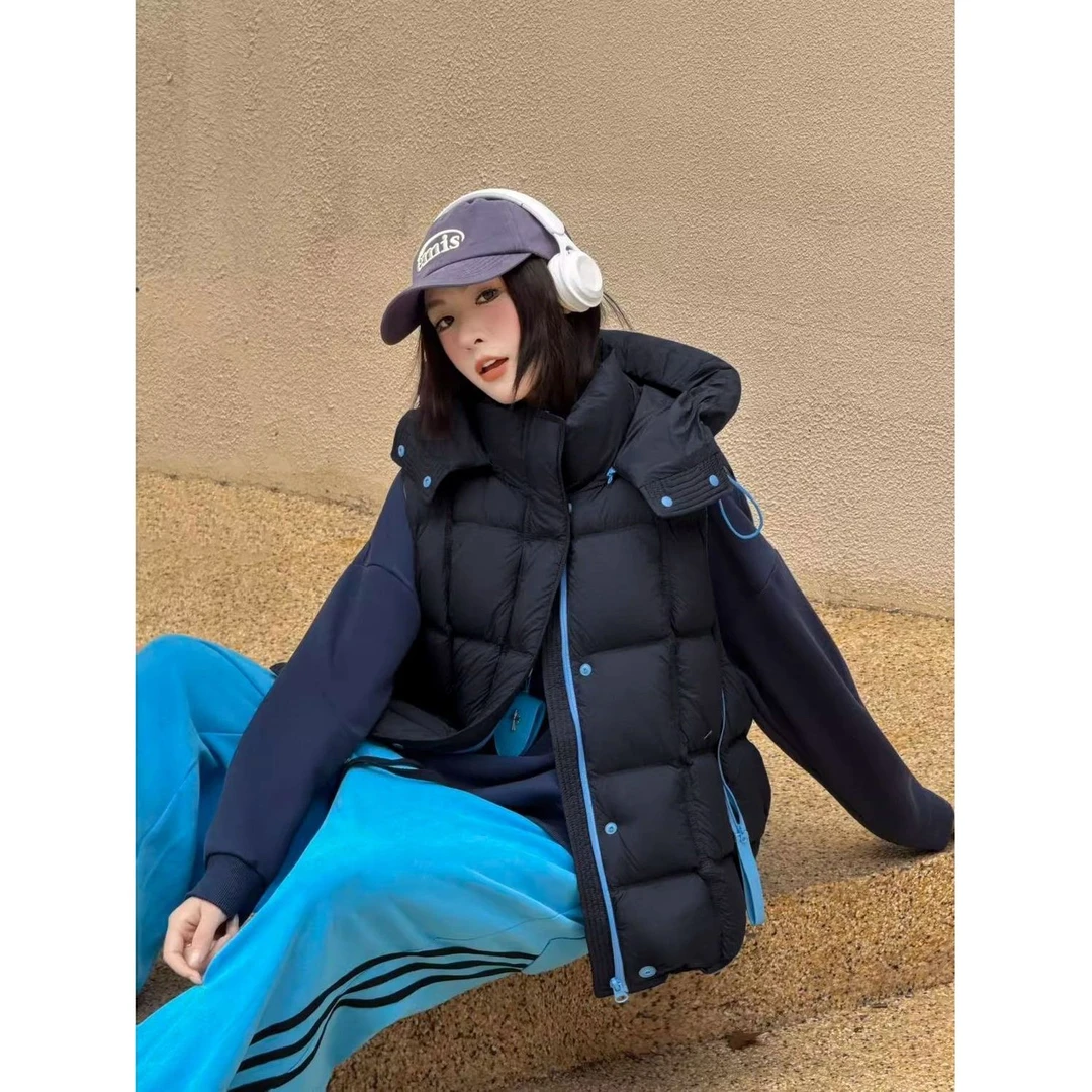 棉马甲女款2025新款秋冬季外套女外穿马夹加厚背心小个子上衣