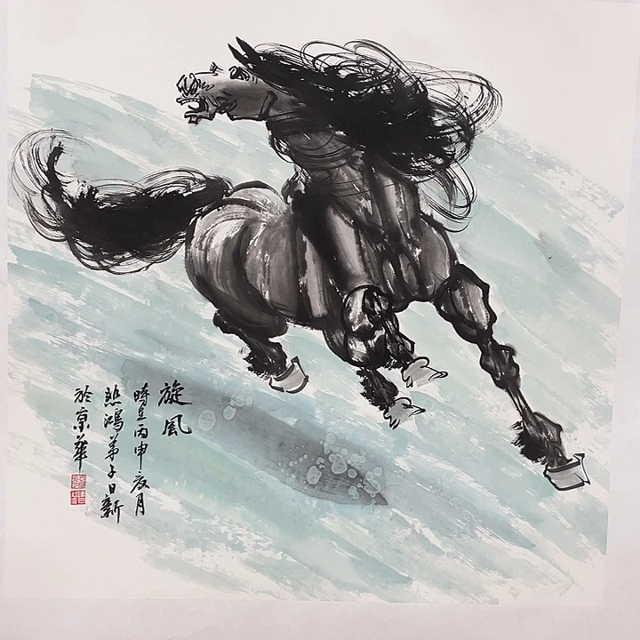 日新画作欣赏作品