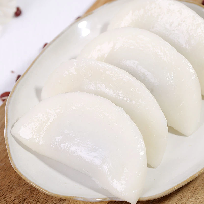 延边朝鲜族特产月亮饺子韩国传统糕点打糕月亮糕米糕速食现做
