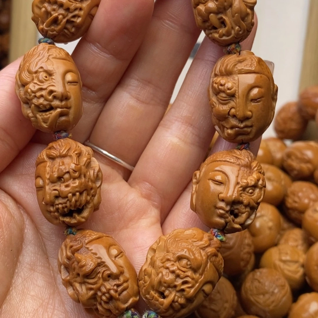 橄榄核手串新款一念