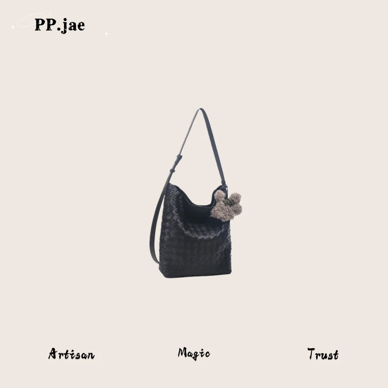 P.p【机场包】新品百搭简约休闲潮流ins单肩斜跨女包24765