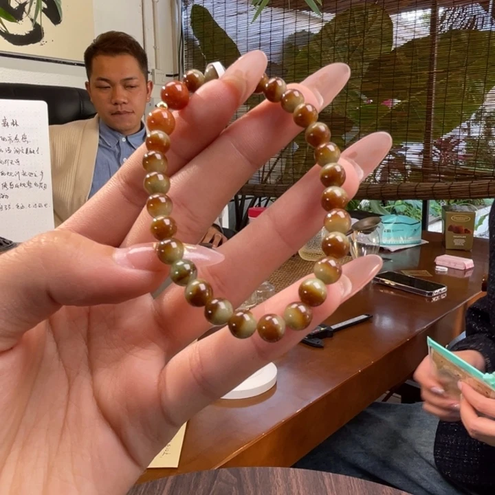 翡翠未镶嵌手链手串