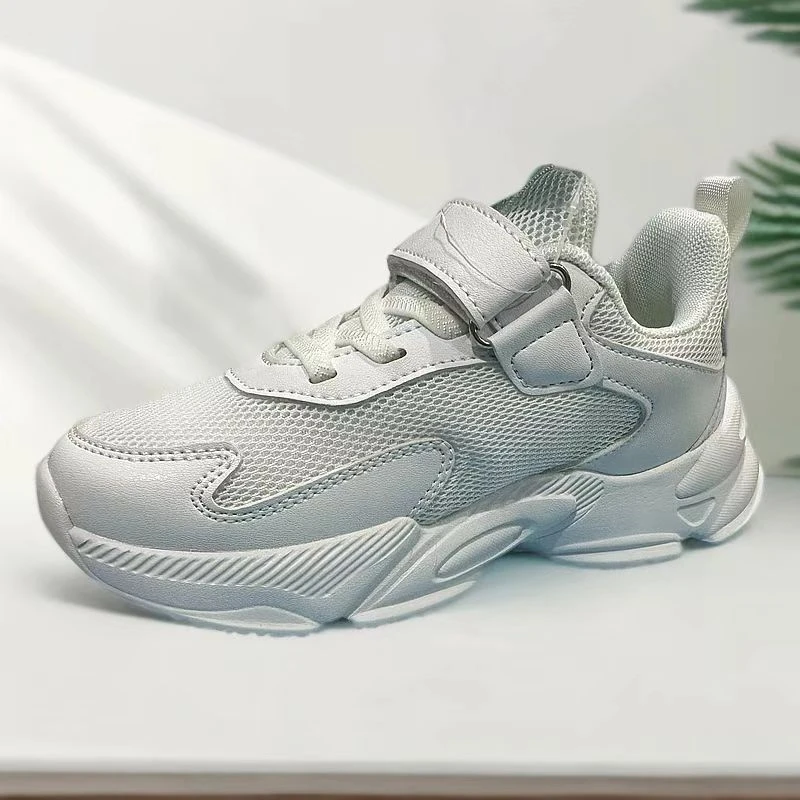 美美春夏季男女童双网皮面运动鞋（无运费险，介意慎拍）