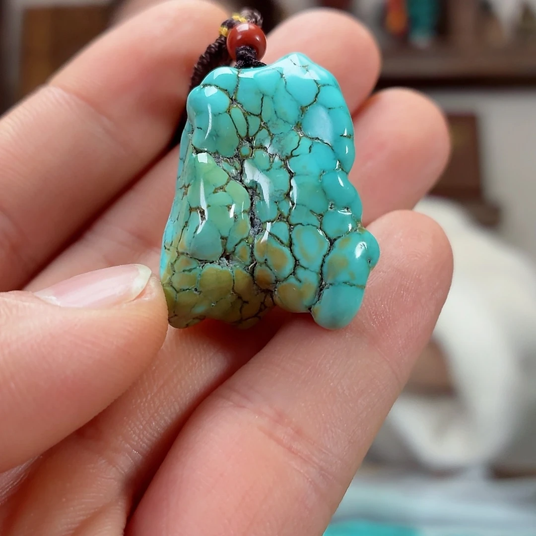 未镶嵌绿松石珠宝奇石