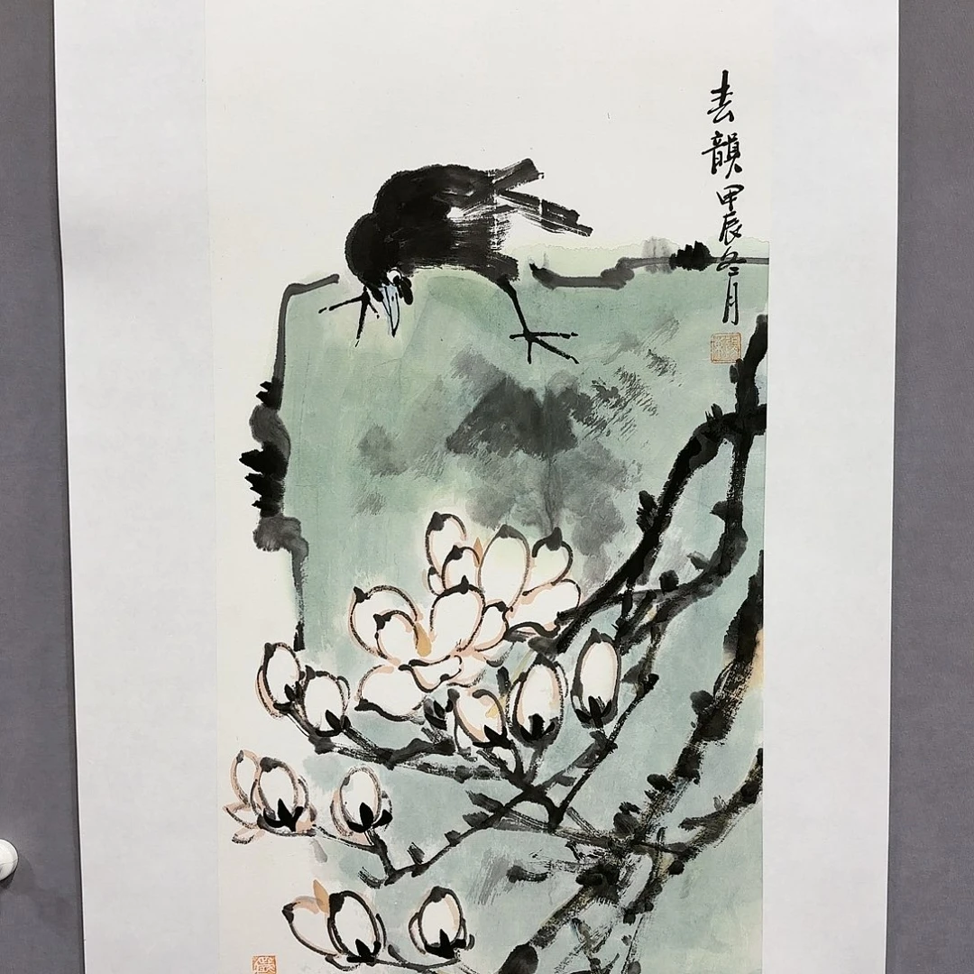 国画国画纯手绘作品请放心去藏