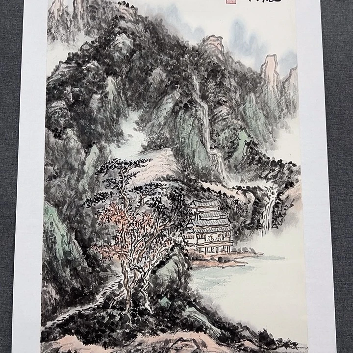 国画书画作品多次