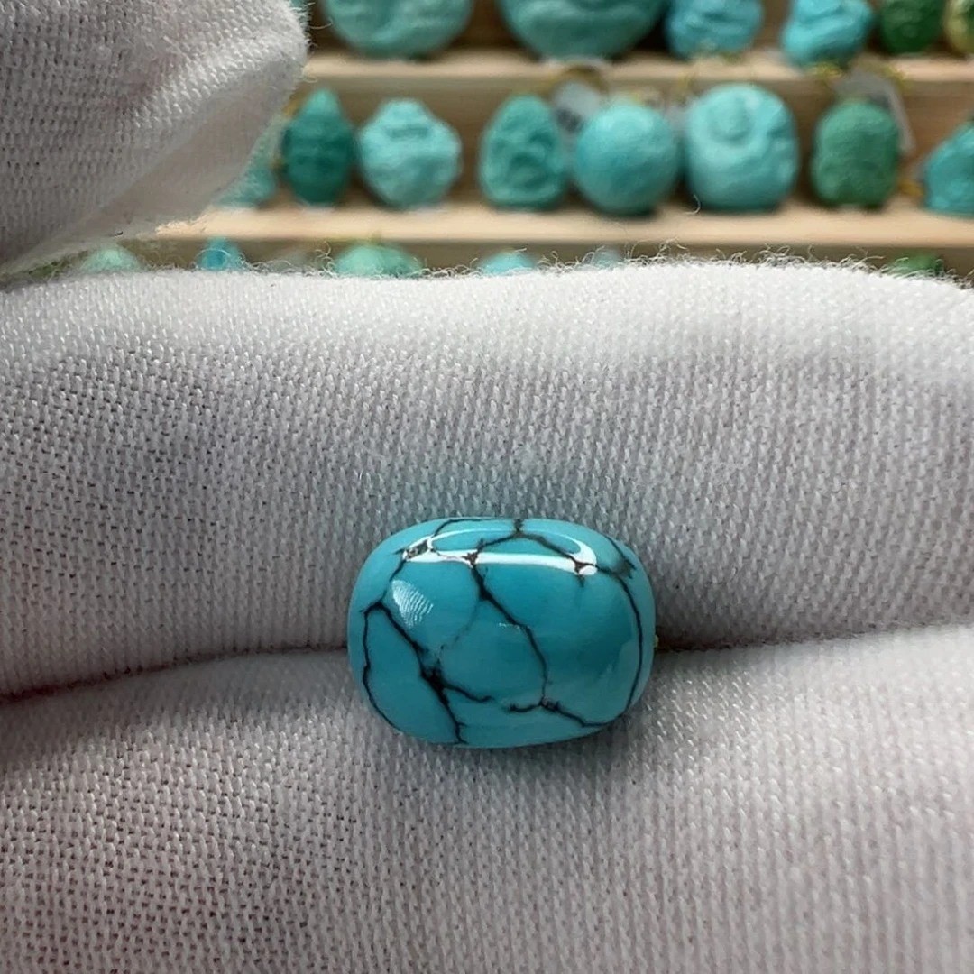 未镶嵌绿松石随形8.5mm