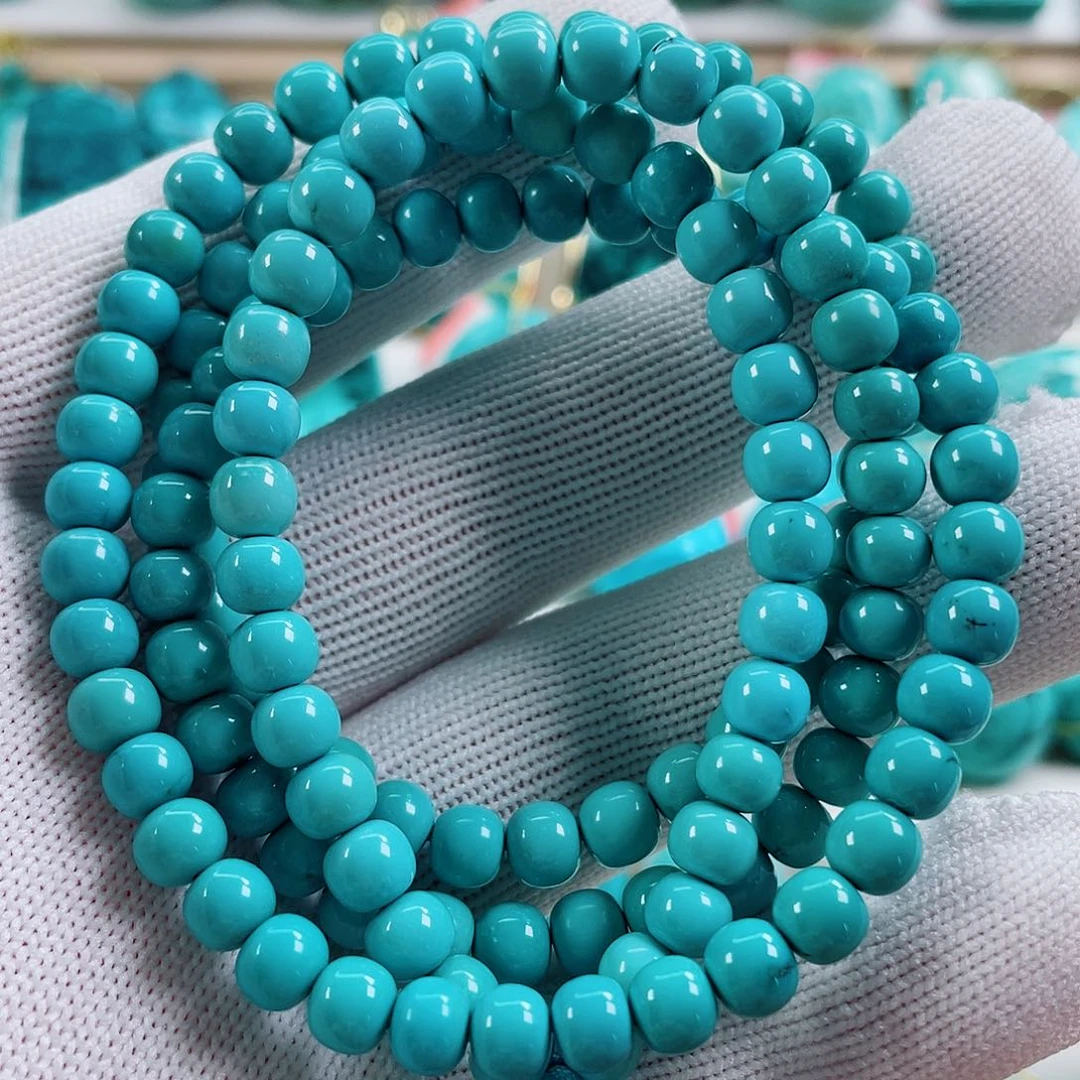 绿松石未镶嵌颈饰尺寸5.8