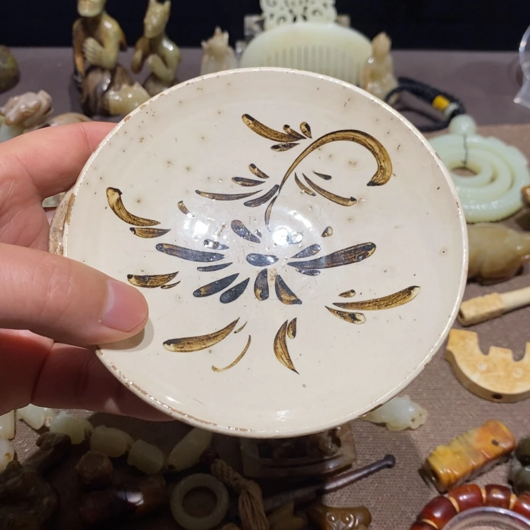 厨***猫瓷片白底印花好物推荐