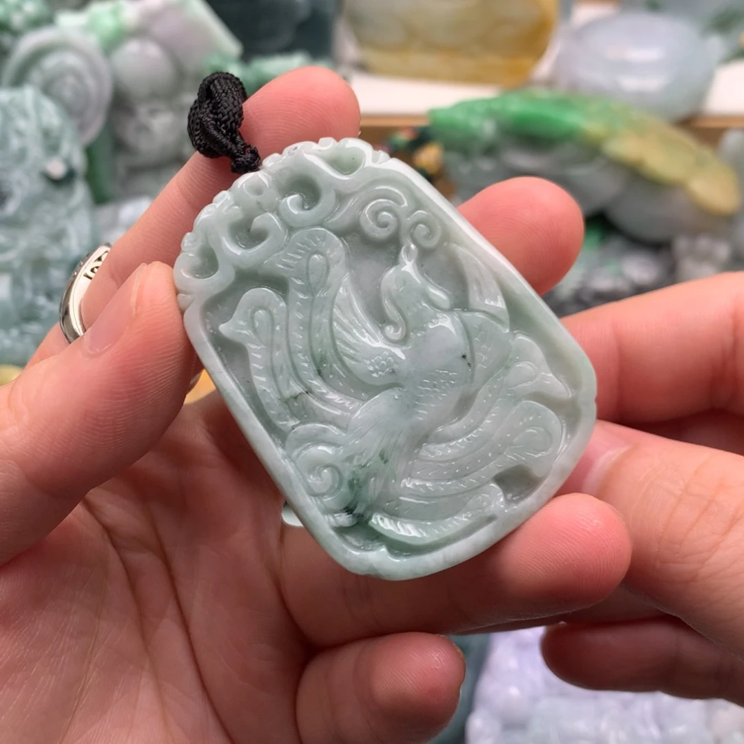 吊坠(不含链)未镶嵌翡翠