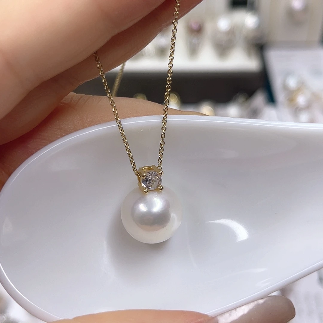 淡水珍珠合金吊坠(赠链)